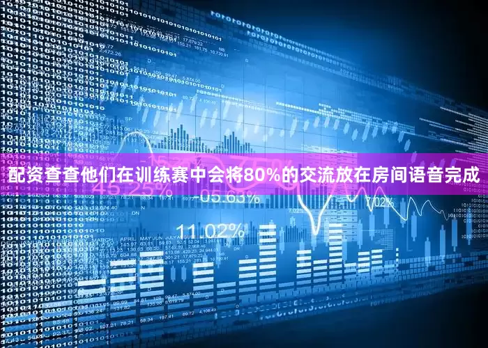 配资查查他们在训练赛中会将80%的交流放在房间语音完成